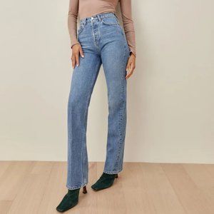 Reformation Cynthia high waisted relaxed Jeans